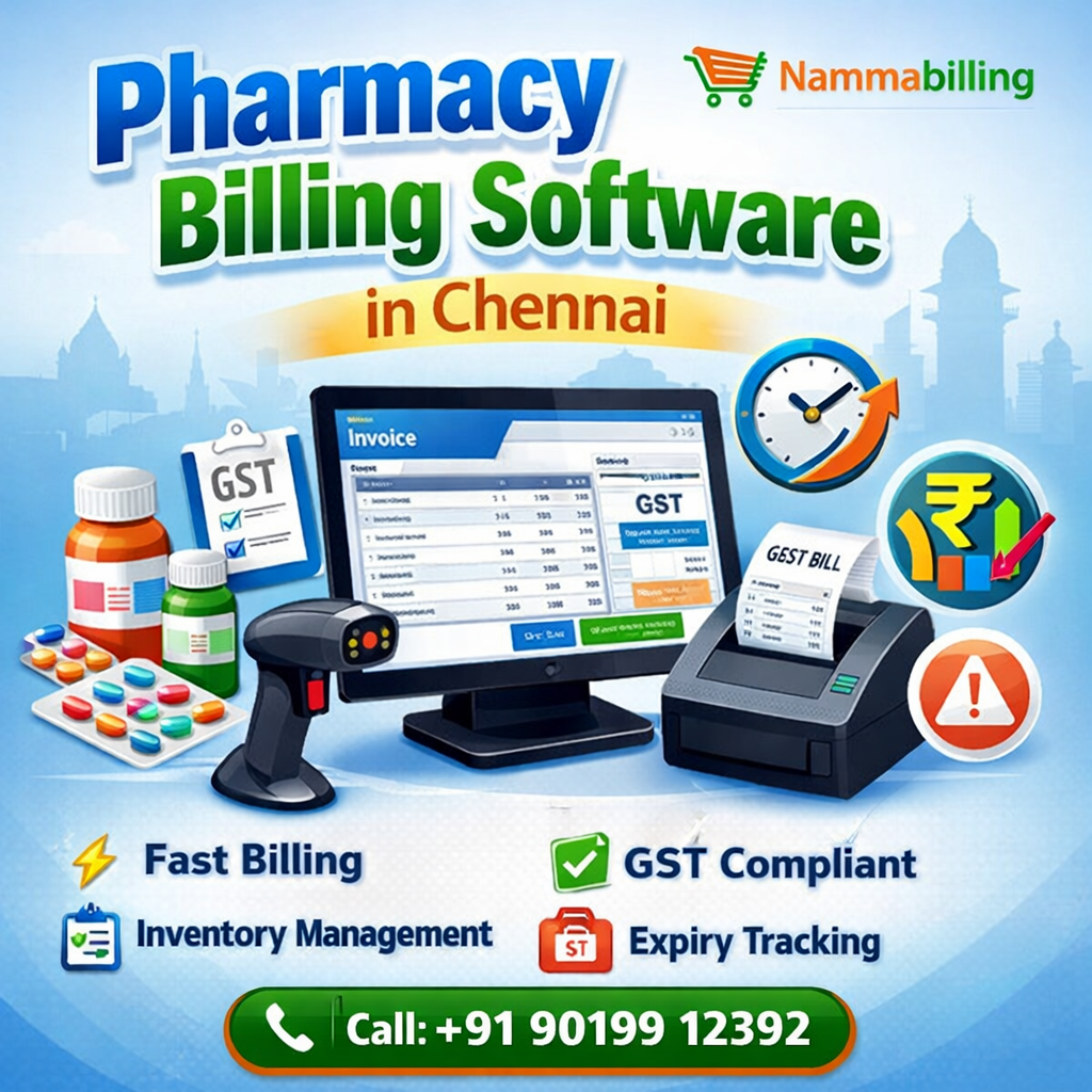 Pharmacy Billing Software in Chennai